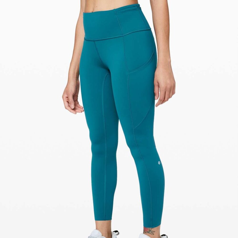 [Lululemon] Fast and Free Tight II 25" *Non-Reflective Nulux in Cyprus 10